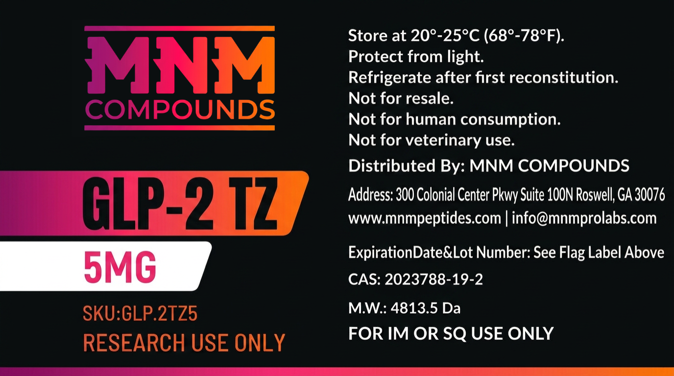 GLP-2 TZ 5mg Label